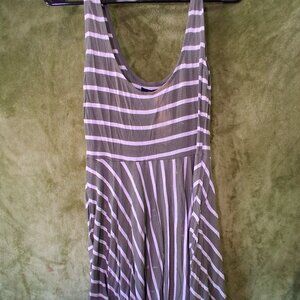 forever 21 dark green white small dress bleach stains